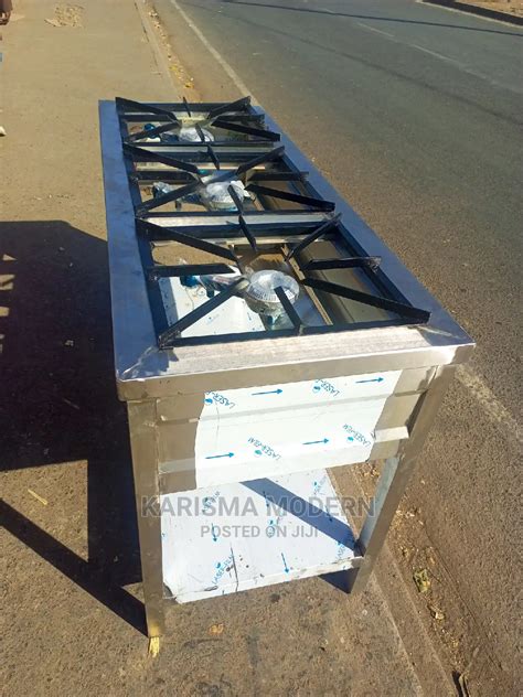 Commercial Three Burners Gas Cooker In Nairobi Central Restaurant