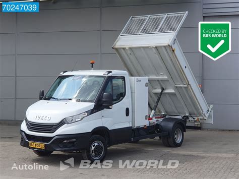 Iveco Daily C Carte Gris Kipper Met Kist Kg Trekhaak Airco C