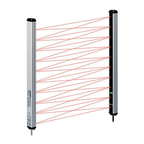 Cortina fotoeléctrica de seguridad BWC series Autonics multihaz