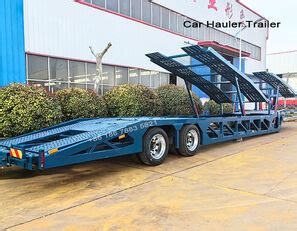 Double Deck Car Hauler Trailer For Sale Car Transporter Semi Trailer