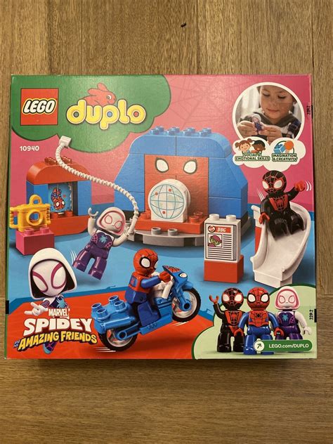 LEGO Duplo Marvel Spider Man Headquarters 10940 Retired FREE SHIPPING