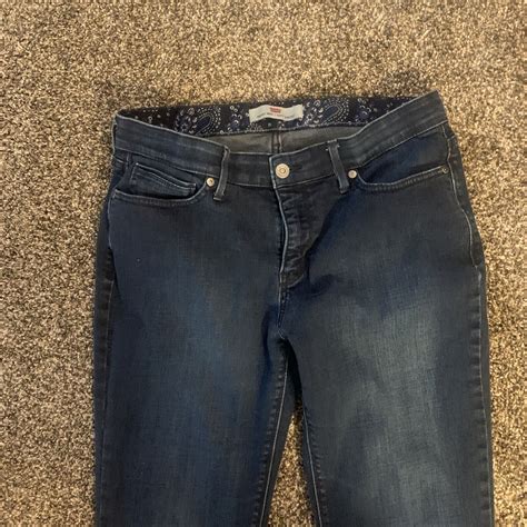 Levis Perfect Waist Bootcut 525 Jeans Flared Bottom … Gem