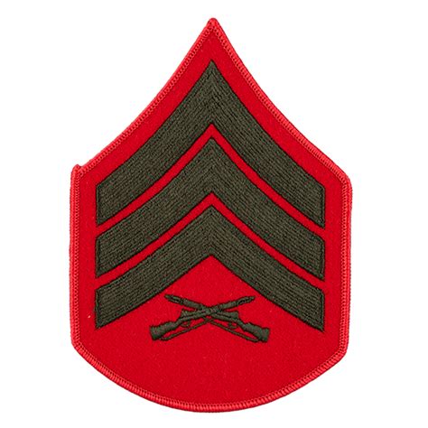 Sgt E Service Alpha Chevrons The Marine Shop