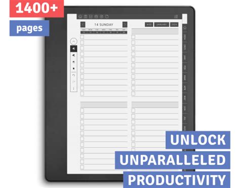 Kindle Scribe To Do List 2024 And 2025 Get Your Planner Template Pdf