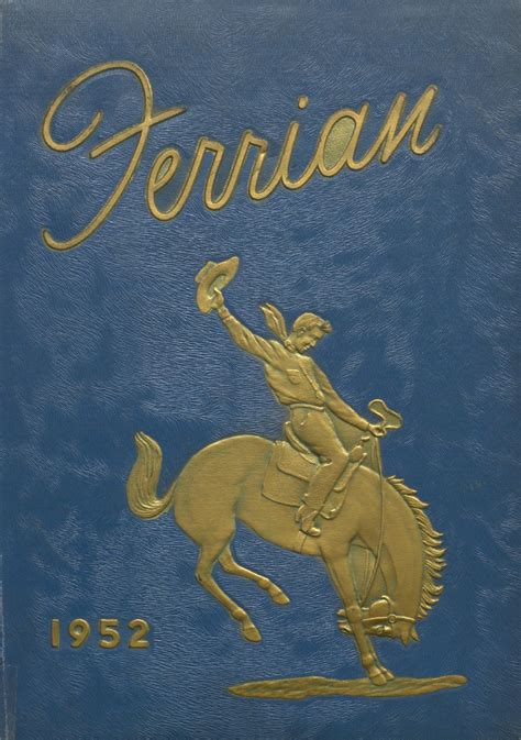 1952 Yearbook From Martins Ferry High School From Martins Ferry Ohio For Sale