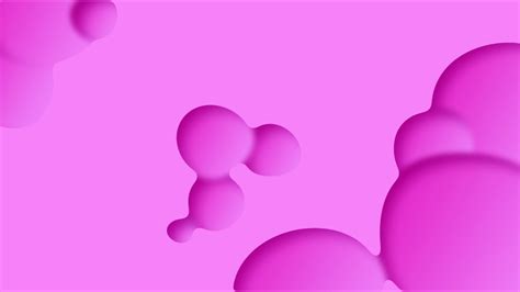 Animated 2d Pink Color Jelly Bubbles On Pink Background 24454568 Stock