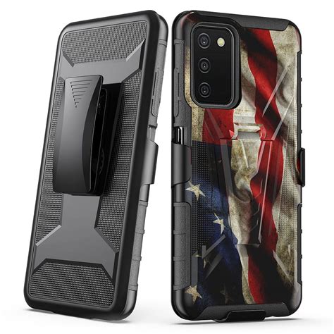 Cass Creations Case Compatible For Samsung Galaxy A13 5g Holster Belt Clip Case Combo With