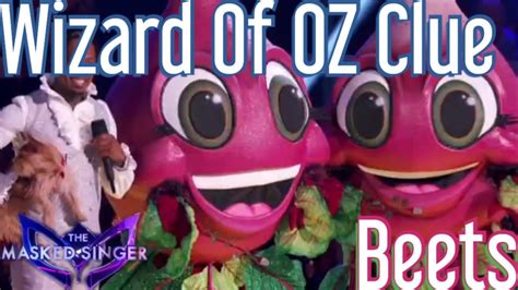 The Beets Wizard Of Oz Clue The Masked Singer Usa Season Ep