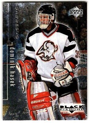 Upper Deck Black Diamond Dominik Hasek Buffalo Sabres Ebay