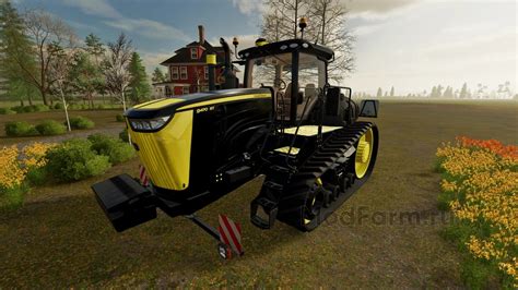 Мод John Deere 9rt Black And Yellow для Farming Simulator 2022