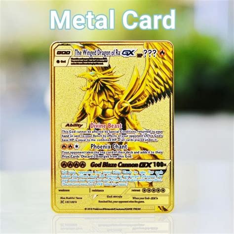 10000HP Pokemon Cards Metal Pokemon Letters Charizard Vmax Arceus