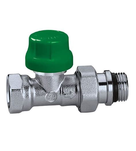 Robinet Thermostatique Dynamique Droit Pour Tube Fer Caleffi