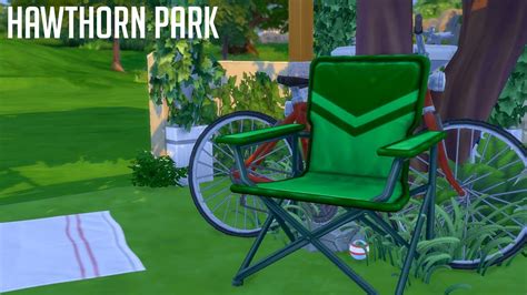 🌿 Hawthorn Park Remodel 🌱 Sim 4 Room Speed Build Styledroomchallenge