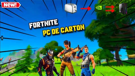 Tutorial Como Jugar Fortnite En Cualquier Pc Gama Baja Youtube