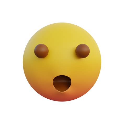 Cara De Expresión De Emoticonos Con La Boca Abierta 9349627 Png