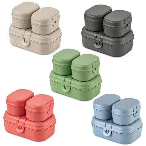 Koziol Pascal Ready Mini Lunchbox Set Teilig Bei Camping Wagner