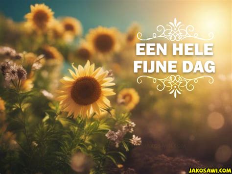 Jakosawi Gratis Wenskaarten E Cards Hele Fijne Dag