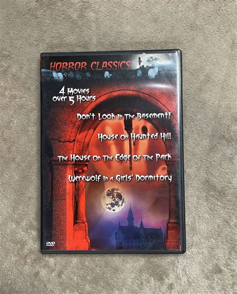 Great Horror Classics Dvd 2003 House On Edge Of Park Werewolf In