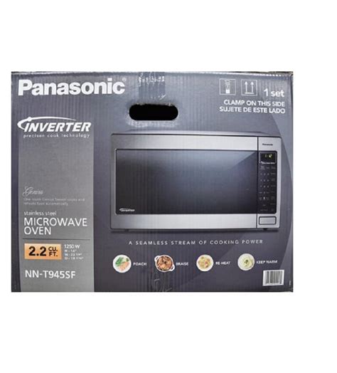 Panasonic 22 Cu Ft 1250 Watt Microwave Oven Stainless Ebay