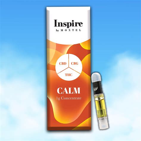 Inspire By Montel Calm Cbd Thc Cbg Vape Cart Leafly