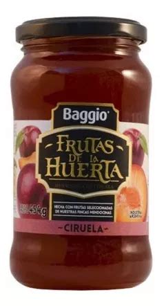 Mermelada Baggio Frutas De La Huerta De Ciruela 454g En Venta En