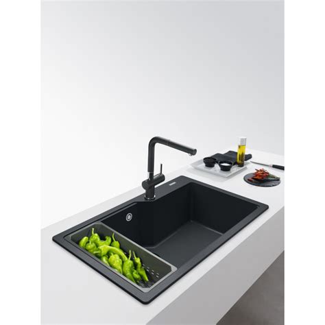 Franke Urban Ubg Fragranit Vier De Cuisine Encastrer Onyx