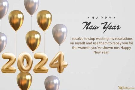 Corporate Happy New Year Wishes 2024 With Champagne