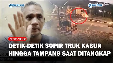 Tampang Sopir Truk Ditabrak Kereta Api Brantas Akhirnya Ditangkap