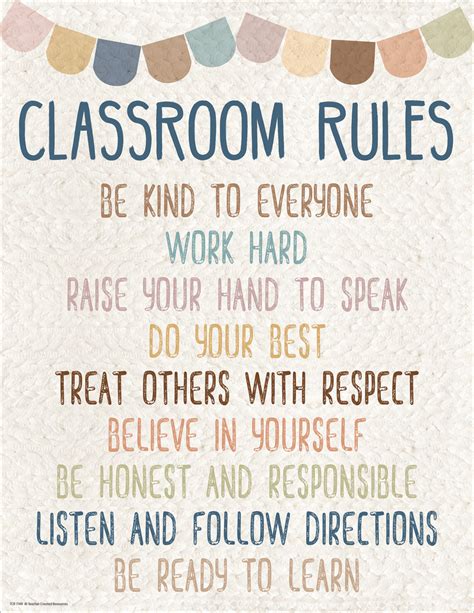 Everyone Is Welcome Classroom Rules Chart From Teacher Created Resources School Crossing