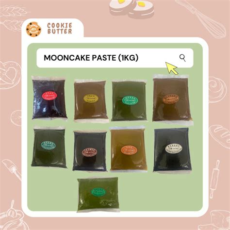 Yellow Label Mooncake Paste Leong Yin Mooncake Filling Less Sugar Pes