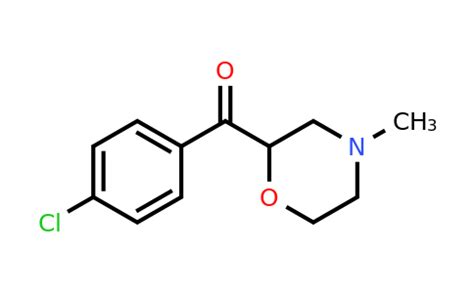 CAS 1427379-80-3 | 2-(4-chlorobenzoyl)-4-methylmorpholine - Synblock