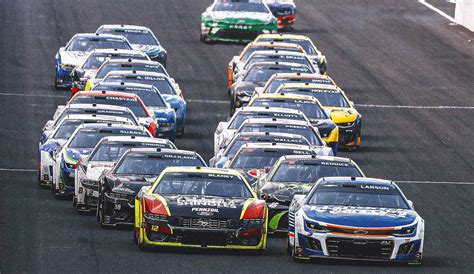 revealed  nascar cup series race schedule