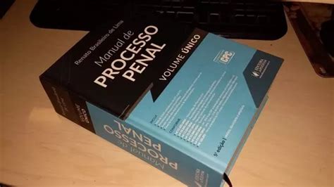 Manual Do Processo Penal Volume Único Renato Brasileiro MercadoLivre