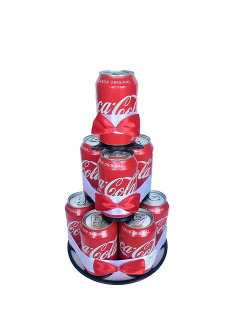 Tarta de latas de refresco Coca Cola light – Tartas de latas de Cerveza