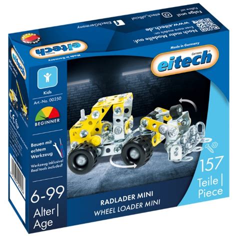 Конструктор Eitech Мини колесный погрузчик (С250) (200957) – фото ...