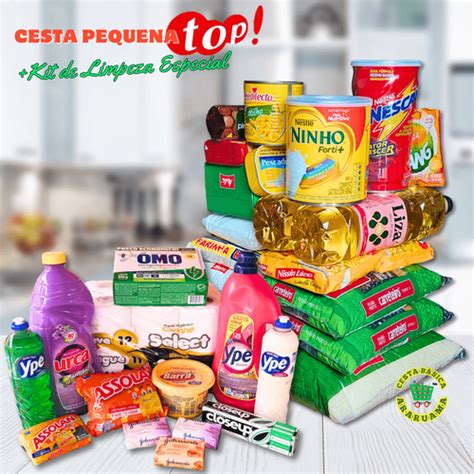 Cesta básica Pequena Top Kit de Limpeza Especial a partir de R 249 90