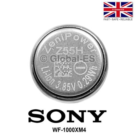 SONY WF 1000XM4 Battery ZeniPower Z55H 3 85V 75mAh EBay