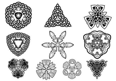 Celtic Ornaments Vector Pack 34957 Vector Art At Vecteezy