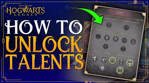 Hogwarts Legacy How To Unlock Talents How To Get Talent Levels