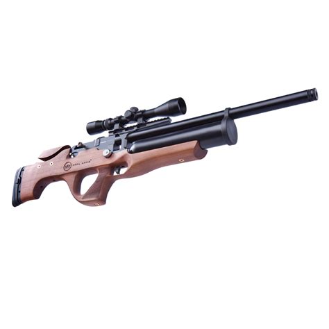 Rifle Chumbera PCP Puncher Ekinoks Semi Auto Calibre 5 5mm Walnut