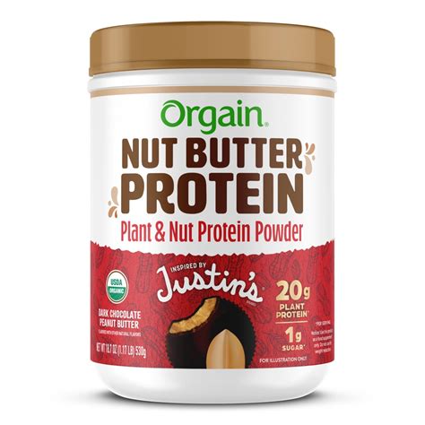 Nut Butter Protein Powder Dark Chocolate Peanut Butter Orgain