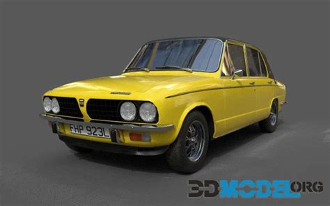 3D Model – Triumph Dolomite Sprint car