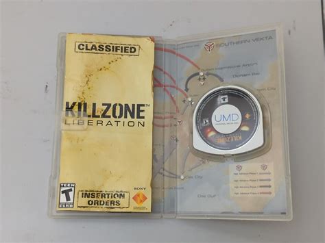 Killzone Liberation Sony Psp Umd Complete Free Shipping