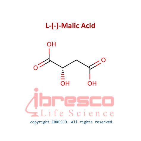 L Malic acid ال مالیک اسید ibresco