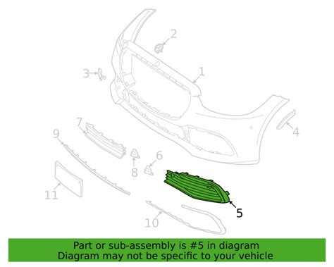 Genuine Mercedes Benz Outer Grille 223 885 53 03 For Sale Online EBay