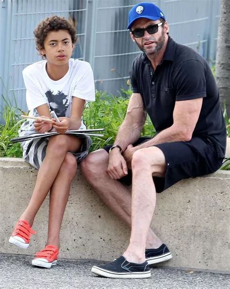 Hugh Jackman Black Son