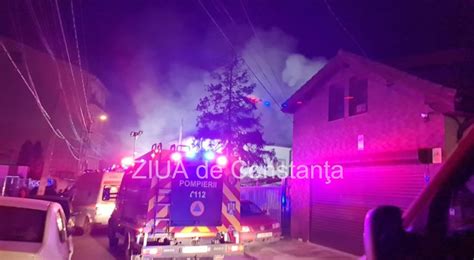 Știri Constanța UPDATE LIVE Incendiu la o casă din Constanța