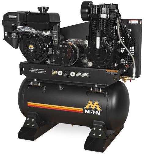 Mi T M Compressor Generator Ag2 Sm14 30me 4000w 13hp The Air Compressor Store