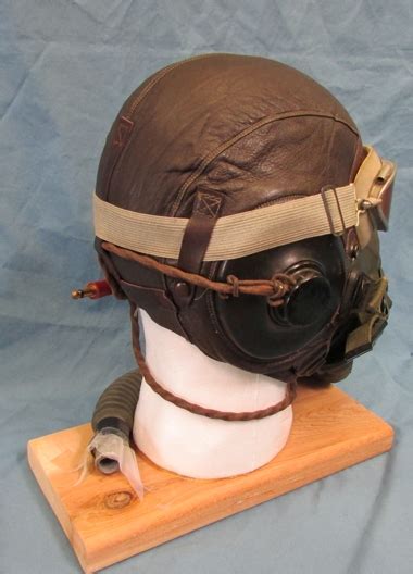 Stewarts Military Antiques US WWII USAAF Fighter Pilot Helmet Set