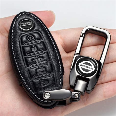 Buy Yongxingjin For Nissan Car Key Fob Cover Leather Key Case Key Cover